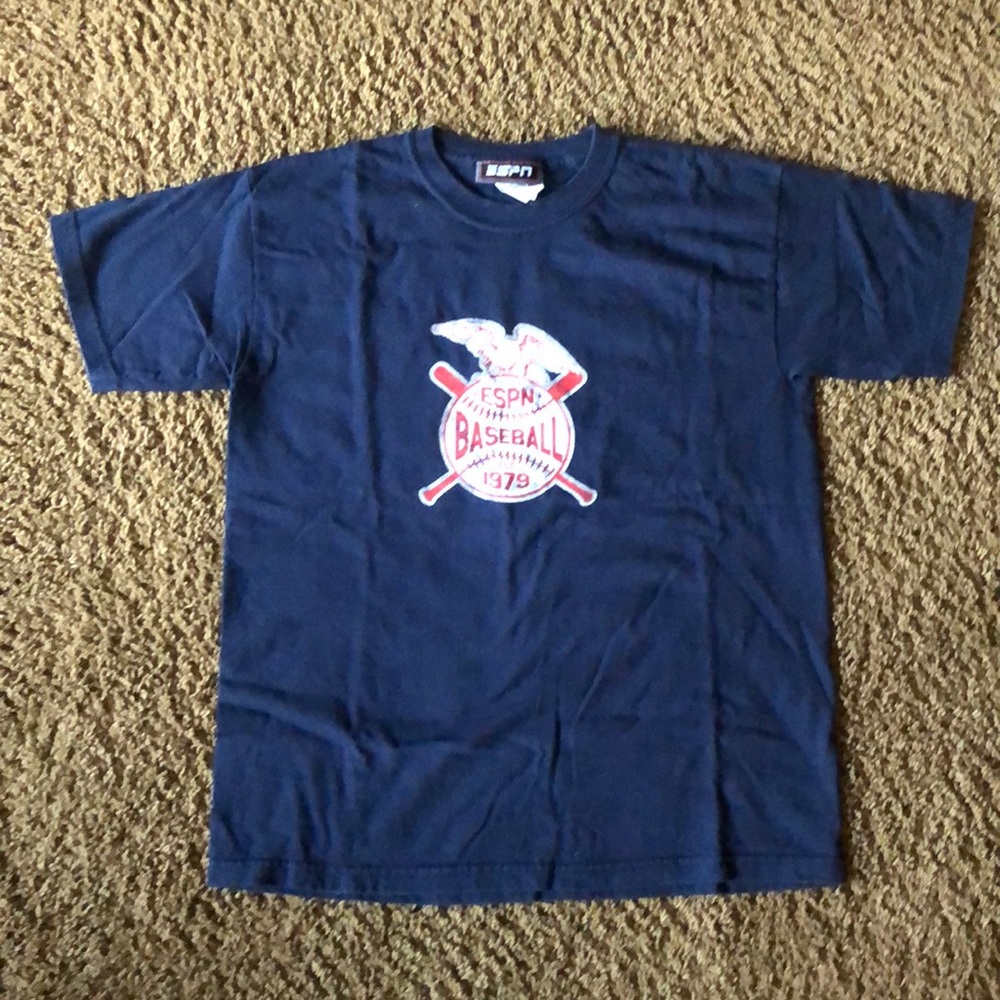ESPN Youth Baseball T-shirt, Size Large